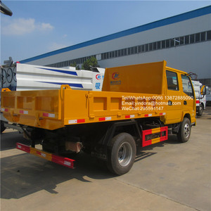 Trung Quốc 4X2 Cabin Đôi Kama Thương Hiệu <span class=keywords><strong>Dump</strong></span> Truck 3Tons Đang Tải Nhỏ Diesel <span class=keywords><strong>Dump</strong></span> 3T Tipper Xe Tải - Product Image 6