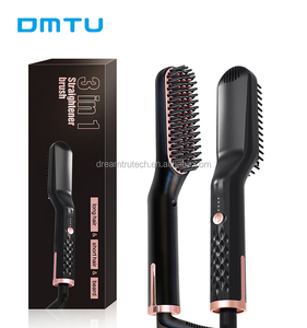 Offre Spéciale <span class=keywords><strong>Barbe</strong></span> Peigne Cheveux Brosse Électrique Lisseur - Product Image 2