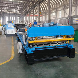 เครื่องขึ้นรูปลอนหลังคาเหล็กแบบม้วน รุ่น 840 ดีไซน์ใหม่ พร้อมใบรับรอง CE - Product Image 4