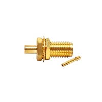 Precio bajo de fábrica Sma hembra Jack soldadura mamparo BH Rg405 086 Rf Cable coaxial conector coaxial conectores (RF) convertidor