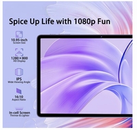 Tablet de 11 Pulgadas Más Vendida, Android 14, T616 Octa Core, 16GB 512GB, Pantalla FHD In-cell de 1920x1200, 7000mAh, 5G, Doble SIM, Educativa