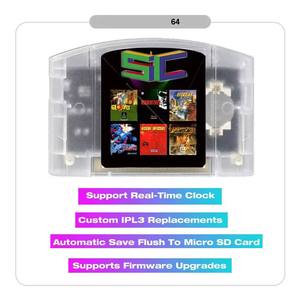 Nuevo Video: Cartucho de Juegos SummerCart64 con Más de 5400 Juegos para N64, <span class=keywords><strong>EverDrive</strong></span> 64 para Consolas Nintendo64 - Product Image 4