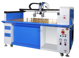 Sistema de elevación automático Plataforma de tres ejes Máquina adhesiva de fusión en caliente <span class=keywords><strong>Plotter</strong></span> de pegamento Xy Máquina dispensadora de pegamento caliente - Product Image 6