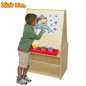 Caballete de arte Montessori <span class=keywords><strong>para</strong></span> guardería y preescolar, de varios tamaños, trípode <span class=keywords><strong>para</strong></span> manualidades, caballete de pintura <span class=keywords><strong>para</strong></span> guardería, mini caballete. - Product Image 2