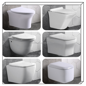 Kinh Tế Giá Rẻ Tường Treo Nhà Vệ Sinh Bộ Phòng Tắm Cổ Phiếu Giải Phóng Mặt Bằng Giá Thấp Vệ Sinh Trung Quốc Wc Nhà Vệ Sinh <span class=keywords><strong>Commode</strong></span> - Product Image 2
