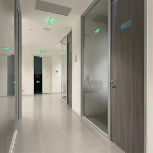 Vách ngăn kính đơn bốn trong một dày <span class=keywords><strong>80mm</strong></span> cho nội thất thương mại cao cấp - Product Image 3