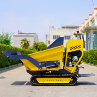 Prix d'usine 500 kg Mini Dumper de jardin Mini Dumper sur chenilles Mini Dumper sur chenilles pour usage domestique Prix le plus bas à vendre