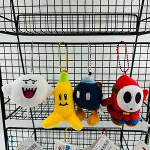 Mini Mario Collection, Llavero con Figura de Peluche de Luigi, Princesa Peach, Toad, <span class=keywords><strong>Bowser</strong></span>, Yoshi, Boo, Diseño de Anime, Forma <span class=keywords><strong>3D</strong></span>, Luz, para Estudiantes - Product Image 5