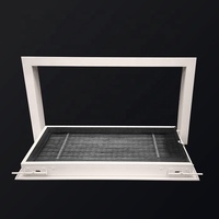 Grilles de ventilation d'air HVAC, registres de ventilation, grille de retour de plafond, filtre, diffuseur