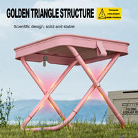 à glissière Tabouret pliant portable Tabouret pliant portable pour les activités de plein air Tabouret de camping portable