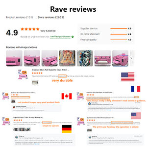 Livraison gratuite 30cm PET Film DTF transfert imprimante DTF t-shirt epson Machine d'impression t-shirt Xp600 pour T-Shirts - Product Image 3