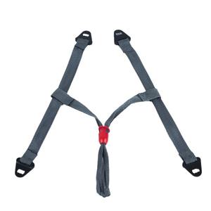 Doublure intérieure de casque de sécurité, suspension à 4 points, gris, plastique, protection pour chantier - Product Image 3