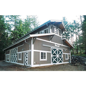 Magazzino prefabbricato in acciaio di alta qualità magazzino in metallo struttura prefabbricata in acciaio stalla per cavalli stalla per cavalli in vendita - Product Image 1