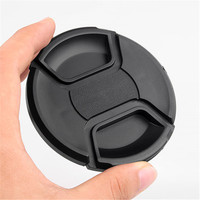 Jingying 49mm 52mm 58mm 62mm 67mm 72mm 77mm 82mm Bouchon d'objectif universel pour appareil photo reflex numérique