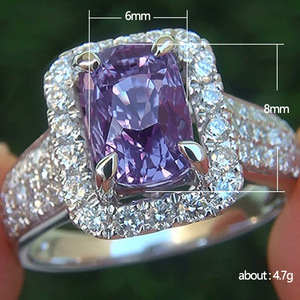 Anello a Doppio Strato con Forma Quadrata Elegante Anello da Dito per Donne - Product Image 5