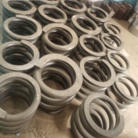 Ressort de compression hélicoïdal mécanique personnalisé robuste à grand diamètre pour barre Kelly, économique