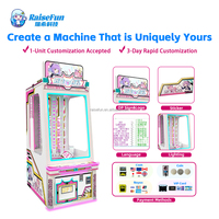 RaiseFun Nouvelle machine de jeu de divertissement à pièces, type boîte mystère à prix, pour centres commerciaux