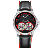 Montre mécanique à tourbillon |   Montre automatique de sport pour homme de haute qualité, montre-bracelet de luxe pour affaires