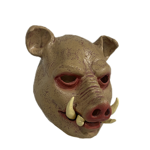 Factory Direct China Creepy Furry Animated Features Glow Effects Événements d'<span class=keywords><strong>horreur</strong></span> <span class=keywords><strong>Masque</strong></span> de <span class=keywords><strong>cochon</strong></span> dynamique à crocs - Product Image 1