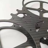 Drone Dji en fibre de carbone personnalisé du fabricant OEM Service d'usinage CNC personnalisé de haute qualité Drone en fibre de carbone 8K Dji professionnel