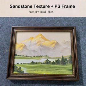 <span class=keywords><strong>Stampa</strong></span> UV su Tela di Lusso con Texture Arenaria, Paesaggio Naturale Pronto da Appendere, Decorazione Artistica per Ufficio e Reception - Product Image 1