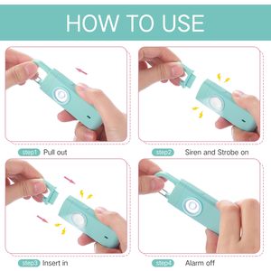 OEM&ODM 130dB Personal <b>Safety</b> Alarm Strobe Light Emergency SOS Call GPS Location Rechargeable Self Defense <b>Keychain</b> for Women - Product Image 6