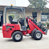 Mini-chargeuse sur pneus compacte Taian 25hp DY25 pour usage agricole