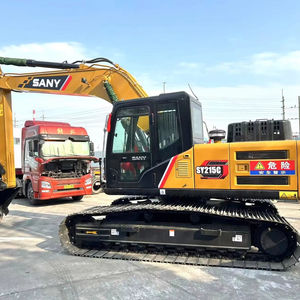 Offre Spéciale Mini-Excavatrice Hydraulique sur Chenilles Sany215 de 21,5 Tonnes d'Occasion SY215 avec Moteur Isuzu et Pompe Liyuan - Product Image 1