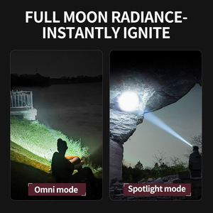 Linterna Frontal LED YH-T709 de 30W Recargable con Luz Blanca, Linterna de Pesca para Exteriores, Larga Duración de Batería, Batería 18650 - Product Image 3