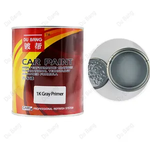 Revêtement de finition de voiture peinture automatique gris 1k apprêt surfaceur pour réparation de finition de voiture