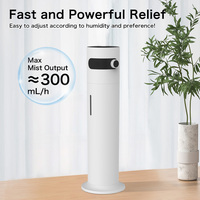 Humidificateur domestique UKCA avec commande par bouton, arrêt automatique en cas de manque d'eau, facile à nettoyer, facile à remplir, compatible OEM, diffuseur d'air