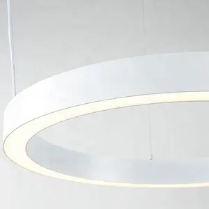 Anello circolare camo lampadario a Led lampadario decorativo illuminazione su e giù 38W-188w flusso moderno Indoor