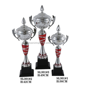 Trophée en métal de sports mondiaux en or durable de luxe personnalisé Phoenix pour les étudiants et les adolescents Trophée de football - Product Image 5