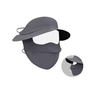Máscara de Protección Solar Plegable con Visera, Protección Facial Completa, en Oferta - Product Image 2