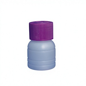 ขวดยา PET พร้อมฐานและฝาปิดสำหรับบรรจุภัณฑ์ยาเหลวในช่องปากทรงกลม - Product Image 1
