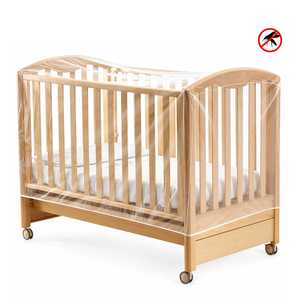 Moustiquaire pour lit bébé 160x89x78 cm, protection universelle élastique anti-moustiques - Product Image 1