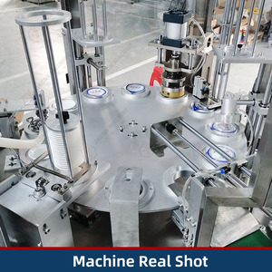 Macchina Automatica Rotativa per Riempimento e Sigillatura di Vasetti di <span class=keywords><strong>Yogurt</strong></span> con Tappatura del Coperchio - Product Image 4