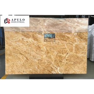 Piastrelle in <span class=keywords><strong>Marmo</strong></span> Desert Gold a Basso Prezzo a Dubai, Lastre in Pietra Beige Ambra <span class=keywords><strong>Arancione</strong></span>, Piastrelle Dorate, <span class=keywords><strong>Marmo</strong></span> Giallo Siena - Product Image 2