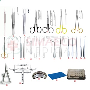 Basic Stainless Steel <b>Electric</b> Surgical <b>Instruments</b> Repair Set of 15 PCS - Product Image 5