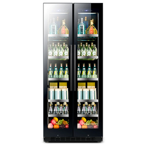 Refrigerador de Vino NE-425J-8 Personalizado de 16 Estantes, Doble Zona, 2 Puertas, Temperatura Constante, con Luz - Product Image 3