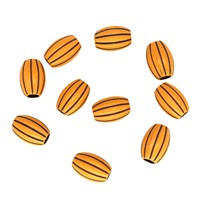 Nouvelles perles en résine plastique imitation bois pour dreadlocks, grandes perles vintage à trou large pour la décoration, accessoires de coiffure DIY pour tresses