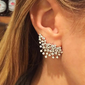 Orecchini a Perno alla Moda per Donne, Accessori per Orecchie Semplici per Uso Quotidiano - Product Image 1