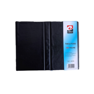 MNJ Tarjetero Business Card Holder 100 Hojas Ref 02019 12Pcs - Product Image 1