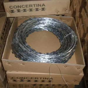Alambre de Acero Galvanizado en Caliente, Tipo Espiral Recta, Tipo <span class=keywords><strong>Concertina</strong></span>, para Protección, <span class=keywords><strong>Precio</strong></span> al por Mayor - Product Image 4