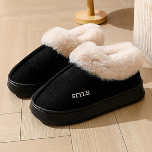 Nouveautés Explosives Chaussons Plats à Semelle en EVA Doublure en Peluche pour <span class=keywords><strong>Femme</strong></span> de Luxe du Fabricant - Product Image 4