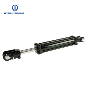 <span class=keywords><strong>Cylindre</strong></span> hydraulique à tirants série HTR, double effet, avec pompe à piston, alésage <span class=keywords><strong>2</strong></span> pouces, course 12-48 pouces, construction en acier, 2500 - Product Image 3