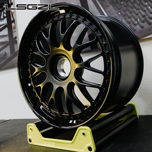 LSGZL 2 pièces 19 20 21 22 24 26 pouces 5*114.3 5*120 jantes forgées noires brillantes de luxe 458 990 pour RS3 RS4 Classe G <span class=keywords><strong>Maclaren</strong></span> 570 720 - Product Image 1