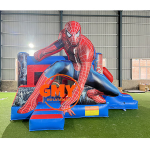Château gonflable <span class=keywords><strong>Spiderman</strong></span> en PVC commercial Chine - Product Image 6