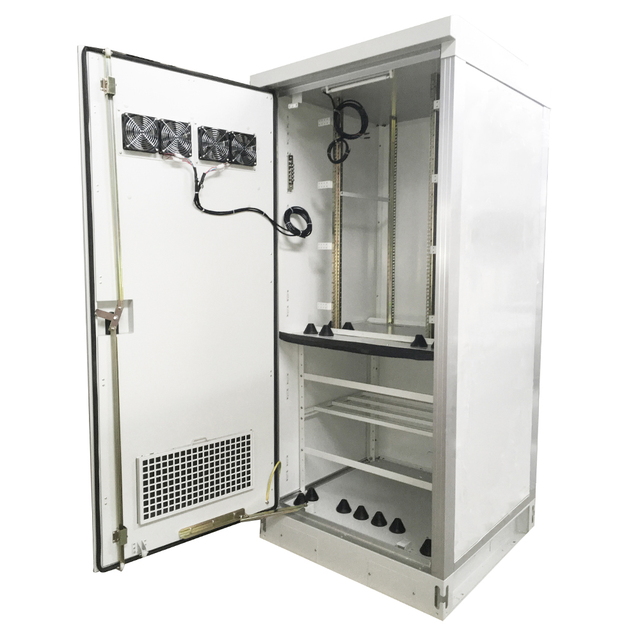 Custom IP55 IP65 42U 40U Waterproof 19 Inch Rack Outdoor Telecom Battery Cabinet Enclosure With Air Conditioner