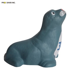 New Style Custom Promotional PU Seal Stress Toy for Promotion Stress <b>Ball</b> - Product Image 2